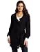 D.E.P.T. Women's Mohair Knit Cardigan Sweater, Blue Night, Medium
