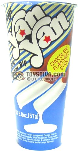 Meiji - Yan Yan with Vanilla Flavored Dip 10 Cups Plus 1 Free Randomly Picked Yu-Gi-Oh... by Meiji