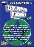 Party Tyme Karaoke: Guy Country, Vol. 3