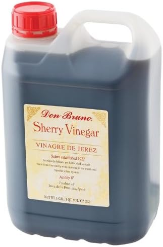 Don Bruno Sherry Vinegar 5 Liter (4 Pack)