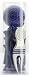 Sports : Geschenk-Set (blau) mit Pitchgabel, Ball und Tees