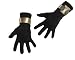 Search : Deluxe Adult G.I. Joe Snake Eyes Gloves - Adult Std.