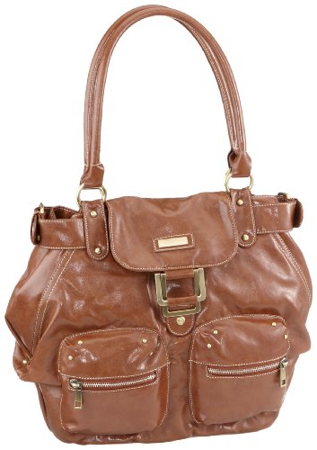 ara Bags Tasche 1730-09, Damen Umhngetasche, braun, (cognac), 28,5x35x13