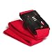SAFE SKIES TSA 3-Dial Combination Luggage Strap NEON RED