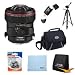Canon TS-E 17mm f/4L UD Aspherical Ultra Wide Tilt-Shift Lens for Canon Digital SLR Cameras w/ Deluxe Bag, Lens Cap Keeper, Microfiber Cleaning Cloth, Memory Card Wallet, USB 2.0 Card Reader, Professional Tripod