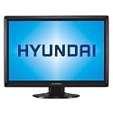Hyundai W241D 24 Zoll TFT Monitor schwarz (Kontrastverhältnis: 3.000:1, 6 ms Reaktionszeit) mit DVI-D und HDMI