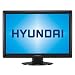 Computer Hardware : Hyundai W241D 24 Zoll TFT Monitor schwarz (Kontrastverhältnis: 3.000:1, 6 ms Reaktionszeit) mit DVI-D und HDMI
