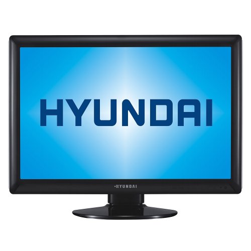 Hyundai W241D 61 cm (24 Zoll) TFT Monitor schwarz (Kontrastverhältnis: 3.000:1, 6 ms Reaktionszeit) mit DVI D und HDMI Hyundai W241D 61 cm (24 Zoll) TFT Monitor schwarz (Kontrastverhältnis: 3.000:1, 6 ms Reaktionszeit) mit DVI D und HDMI Monitor