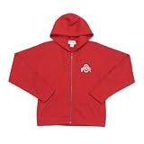 Antigua Ohio State University Women's Raglan Long Sleeve Hooded Jacket