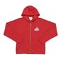 Antigua Ohio State Women's Raglan Long Sleeve Hooded Jacket (Medium, Dark Red)