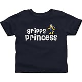 NCAA Canisius College Golden Griffins Infant Princess T-Shirt - Navy Blue
