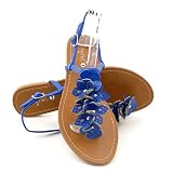 Sunny Feet Darling61 Flats Blue by SUNNY FEET