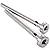 Xcellent Global Set of 2 Stainless Steel Beer Bottle Chiller Chill Sticks - Beer and Beverage Coolers for Birthday, Holiday, Fathers day, Retirement, Christmas party, BBQ HG091