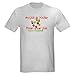 Cool Job Grey T-Shirt Nanny Light T-Shirt by CafePress
