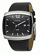 Diesel - DZ1203 - Montre Homme - Quartz Analogique - Montre Acier - Bracelet en Cuir Noir - Dateur