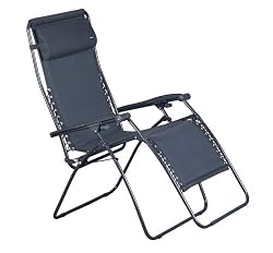 Faulkner XL Recliner Black Padded with Padded Arms