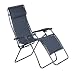 Faulkner XL Recliner Black Padded with Padded Arms