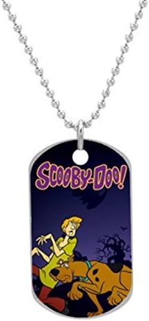 Cartoon Scooby Doo Custom OvaL Dog Tag (Large Size) Pet Tag Cat Animal Tag