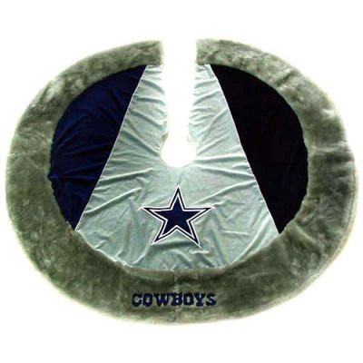 Buy DALLAS COWBOYS OFFICIAL LOGO CHRISTMAS TREE SKIRT by Forever Collectibles