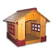Ice Cream House, Small Wood Pet House w/ Windows by Merry Products