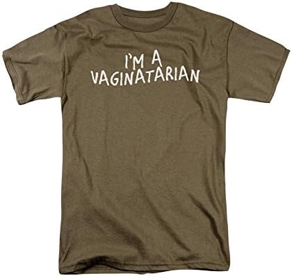 Adult Men's T-shirt X-Large VAGINATARIAN