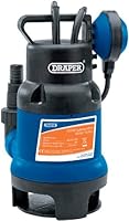 Draper 76334 125-Litres-per-Minute 400-Watt Submersible Dirty Water Pump with Float Switch