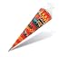 ROTH SCHULT&Uuml;TE FORMEL 1 85cm 6-ECKIG SPEZIAL ZUCKERT&Uuml;TE F&Uuml;R SCHULANFANG SCHOOL CONE 678543