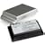Brand New Audiovox PPC-6700 VX6700 6700 PDA Smartphone Extended Lithium-Ion Battery (2400mAh) with Silver Door