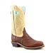 ARIAT Heritage Roughstock Boots Cowboy Shoes Beige SZ