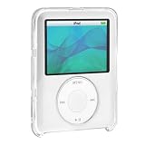 Apple Ipod 3rd Generation Nano 4gb 8gb Crystal Clear Snap-on Case Cover + Rapid Car Charger with Ic Chip + Reusable LCD Screen Protector with Cloth By Ikross