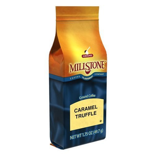Millstone Caramel Truffle Ground Coffee, 1.75-Ounce Packages (Pack of 12)