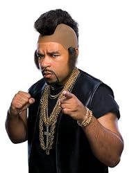 Mr. T Wig for A-Team Mowhawk Halloween Costume