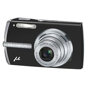 Olympus Mju 1200 Digital Camera - Black (12.0MP, 3x Optical Zoom) 2.7'' LCD