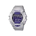 CASIO Baby-G BG-1006SA-8ER - Reloj de mujer de cuarzo, correa de resina color gris (con alarma, luz, cron�metro)