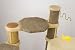 Cleo Colorado Cat Climber - Cat Scratcher - Cat Post- Cat Activity Centre - Fawn