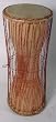 CasaPercussion Wood Talking Drum, w/stick (small)