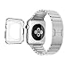Apple Watch Case With Screen Protector and Cleaning Cloth Included - 42mm Vittle TPU Crystal Clear Case for Apple Watch