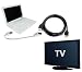 Premium Mini-DVI to HDMI adapter with 6 ft Premium HDMI cable VALUED PACK for iMac (Intel Core Duo),