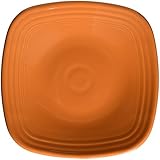 Fiesta 9-1/8-Inch Square Luncheon Plate  Tangerine