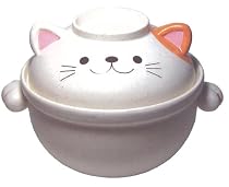 常滑焼 ねこの土鍋 6号 SAN1715