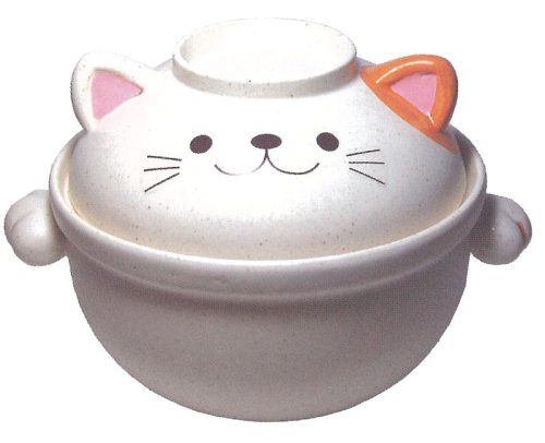 常滑焼 ねこの土鍋 6号 SAN1715