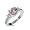 Vintage Style Past, Present and Future Engagement Ring