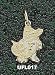 Univ Of Florida Classic Albert 1/2 Charm/Pendant -14K/10K, Stainless Steel or Gold Plated