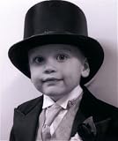 Related Top Seller of Classic Cotton Black Fedora Hat Children's Black Satin Top Hat for Toddler Boys