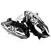 TCMT Pair Black Head light Lamp Assembly Fits For Yamaha YZF R1 1000 2004 2005 2006