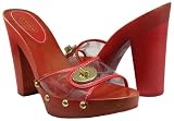 Coach Cagney Burnt Orange sandals