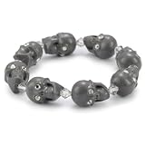 TARINA TARANTINO Classic Grey Skull Stretch Br