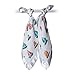 lulujo Baby 2-Piece Cotton Muslin Security Blankets, Sailboat