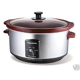 Morphy Richards Burgundy Slow Cooker 3.5Litre 48720