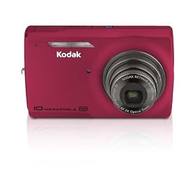 Kodak EasyShare M1093IS 10MP Digital Camera with 3x Optical Image Stabilized Zoom (Red)